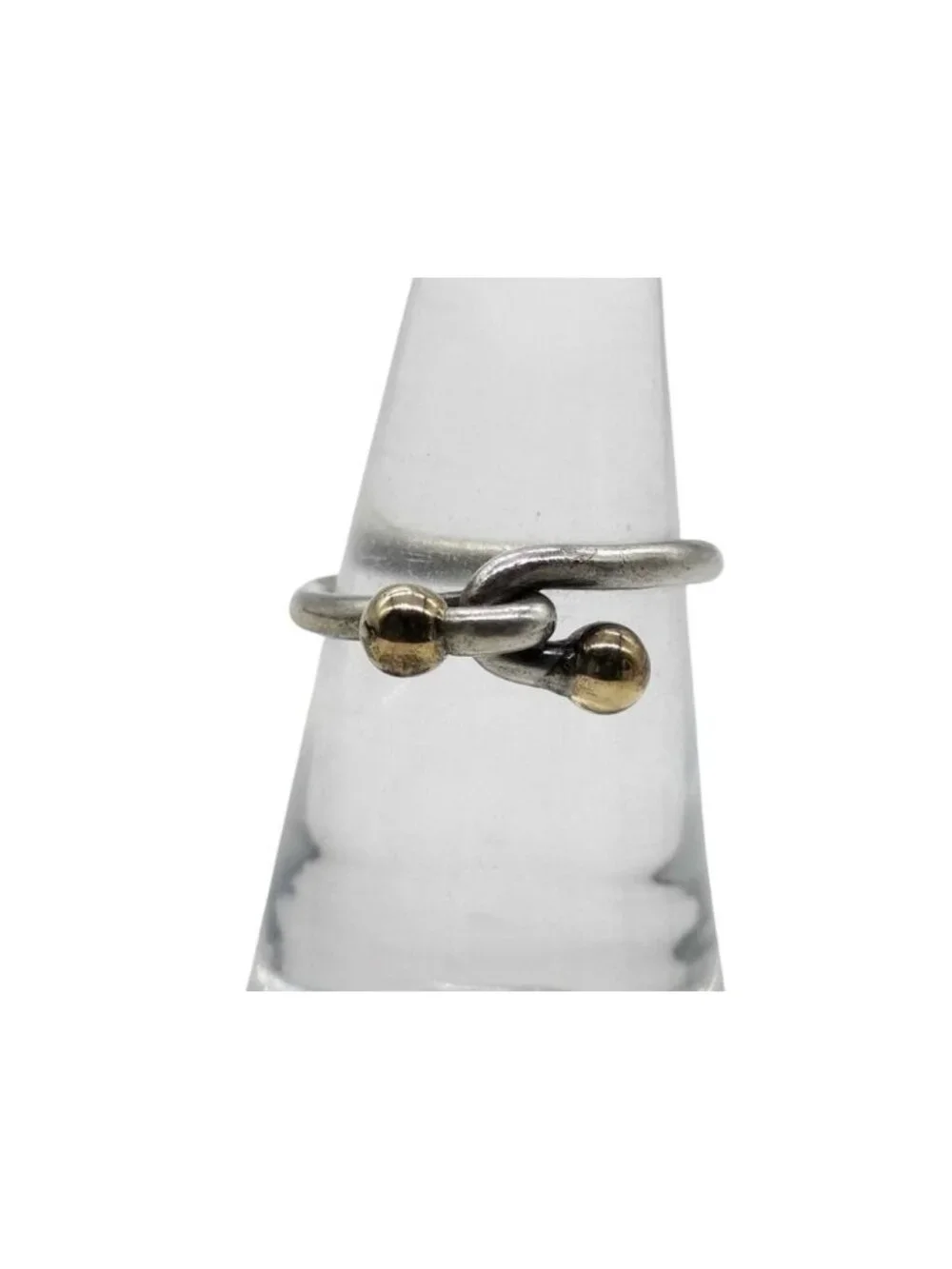 Tiffany & Co Ring Double Eye Silver Gold